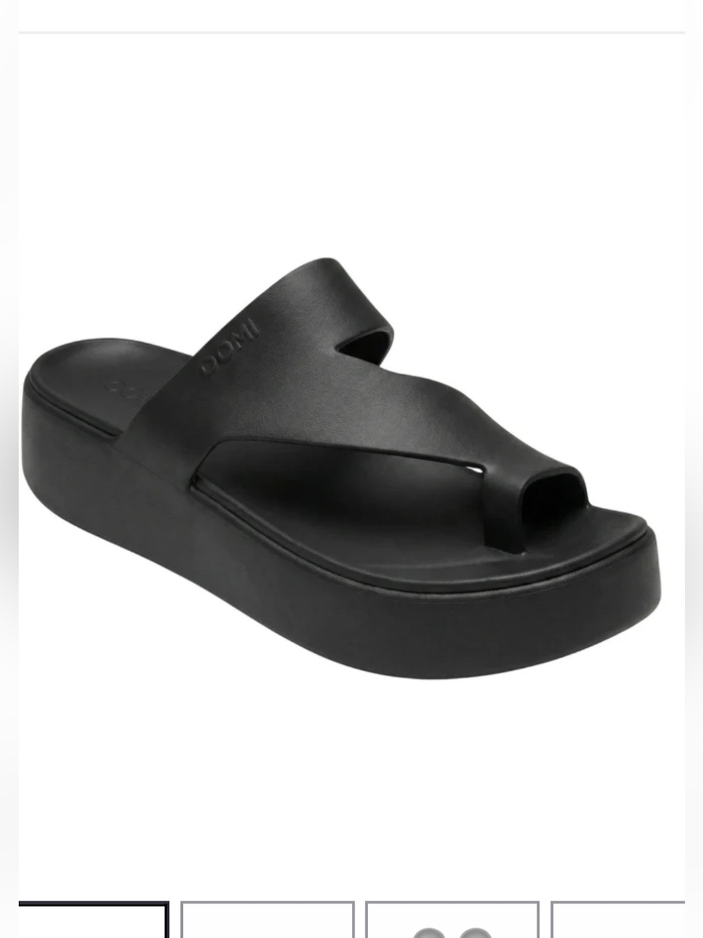 OOMI toe ring platforms size 11 NEW!!